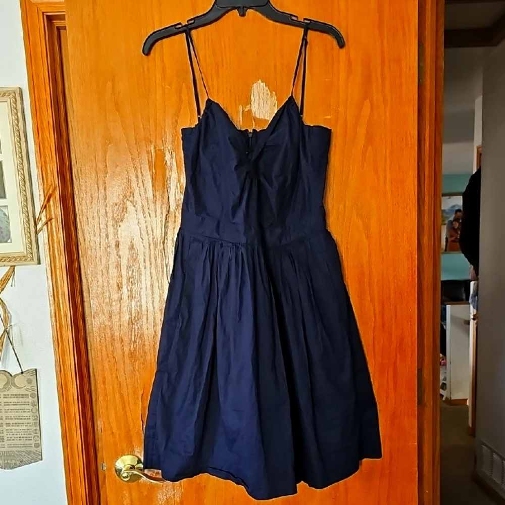 Banana Republic Navy Blue Women's Dress Swing 14